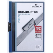 Desky s kovovým klipem DURACLIP® 60 listů modré