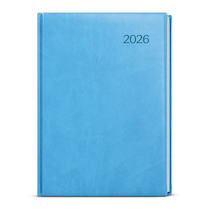 Diář denní David vivella A5 světle modrý
