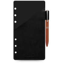 Diář Filofax přídavné poutko + kuličkové pero Botanics černé