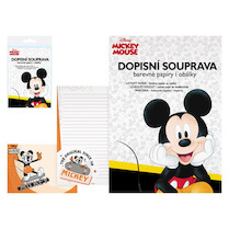 Dopisní souprava barevná Mickey