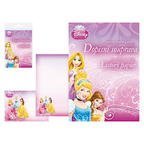 Dopisní souprava barevná Princezny