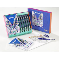 Fineliner Frixion přepisovatelný sada 5ks Mandala