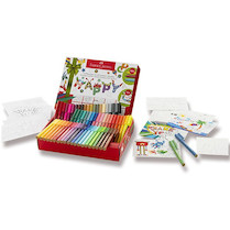 Fixy Connector sada 60ks + 10ks kartičky k domalování