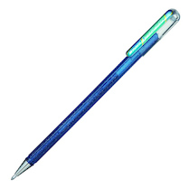 Gelové pero Pentel K110 Dual modré metalické zelené