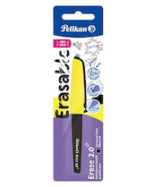 Gumovací pero ergo Pelikan Erase 2.0 0,7mm černé