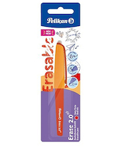 Gumovací pero ergo Pelikan Erase 2.0 0,7mm červené