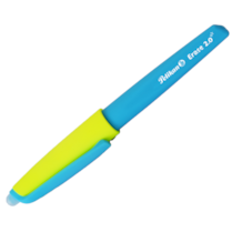 Gumovací pero Pelikan ergo Erase 2.0 neonově modré + 2 náplně