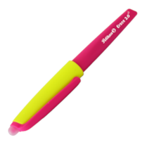 Gumovací pero Pelikan ergo Erase 2.0 neonově růžové + 2 náplně
