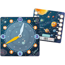 Hodiny dětské školní Cosmic Adventure