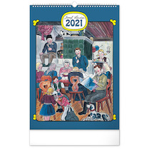 Kalendář nástěnný Josef Lada Tradice a zvyky 2021