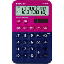 Kalkulačka Sharp EL-760 červená