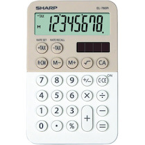 Kalkulačka Sharp EL-760 béžová