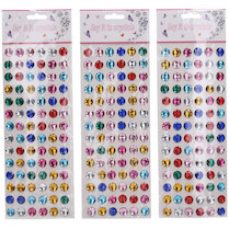 Kamínky dekorační samolepicí Krystaly