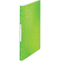 Katalogová kniha Leitz WOW 40 kapes zelená