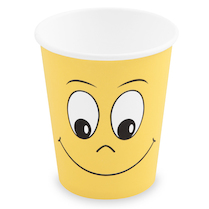 Kelímky papírové Smile 0,28l 10ks