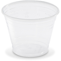 Kelímky z recyklovaného plastu 250ml 50ks