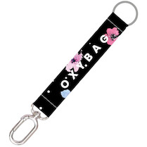 Klíčenka s karabinkou krátka Flowers