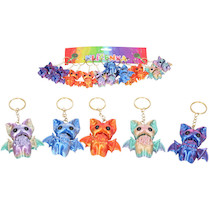 Klíčenka s kroužkem 3D netopýr