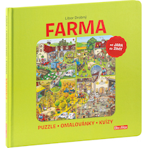 Kniha Farma - puzzle, omalovánky, kvízy