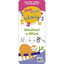 Kniha Moje první úkoly Násobení a dělení