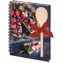 Kniha na recepty A5 s vařečkou Cheesecake