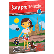 Kniha samolepek Šaty pro Terezku
