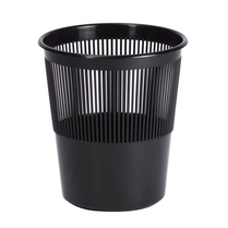 Koš odpadkový děrovaný černý