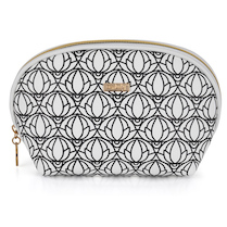 Kosmetická taška kulatá Black &amp; White