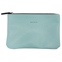 Kosmetická taška plochá PASTELINI zelená