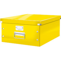 Krabice archivační CLICK-N-STORE A3 žlutá