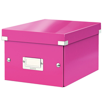 Krabice archivační CLICK-N-STORE A5 růžová