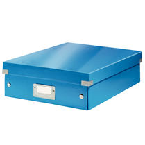 Krabice organizační CLICK-N-STORE A4 modrá