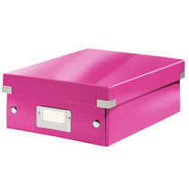 Krabice organizační CLICK-N-STORE A5 růžová