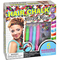 Kreativní sada Křídy na vlasy s korálky