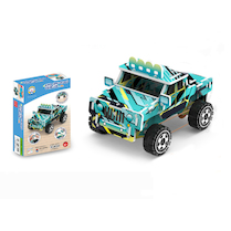 Kreativní sada Stavebnice auto terénní