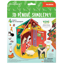 Kreativní set Pěnové samolepky 3D Farma