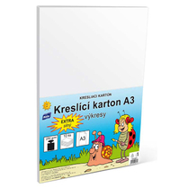 Kreslicí karton A3 250g bílý 10ks
