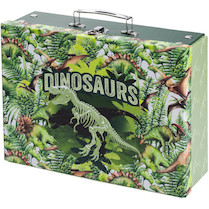 Kufřík dětský skládací Dinosaurus 