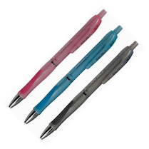 Kuličkové pero Solidly pastel mix barev