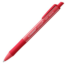 Kuličkové pero Stabilo Pointball colorful červená