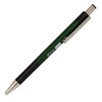 Kuličkové pero Zebra F301 zelené