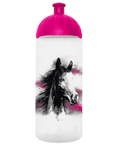 Lahev na pití FreeWater 0,7l Kůň růžová