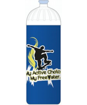 Lahev na pití FreeWater 0,7l Skater modrá