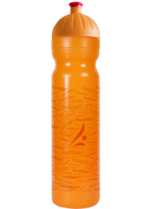 Lahev na pití FreeWater 1l Logo oranžová