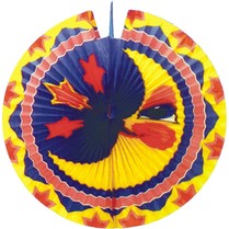 Lampion diskový Měsíc 33cm