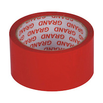 Lepicí páska barevná 48mmx50m červená