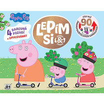 Lepím si znovu a znovu Prasátko Peppa