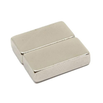 Magnety super silné kvádr 2ks 20x10x5mm