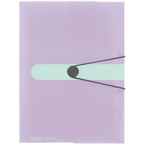 Mapa tříklopá Pastell lila