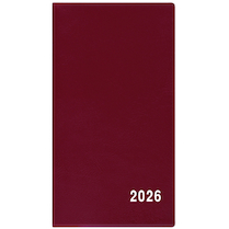 Měsíční diář Františka PVC bordó